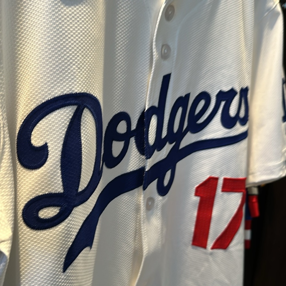 Shohei Ohtani Los Angeles Dodgers Nike Home Vapor Premier Elite Player Jersey - Picture 5 of 7